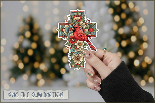 Funny Preppy Christmas Sticker PNG Sublimation Shetara Begum 