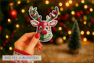 Funny Preppy Christmas Sticker PNG Sublimation Shetara Begum 