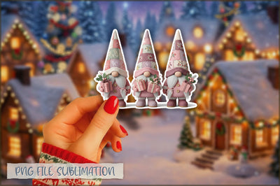 Funny Preppy Christmas Sticker PNG Sublimation Shetara Begum 