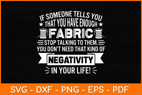 Funny Quilting Sewing Quote Design For Sewer Quilter Svg File SVG artprintfile 