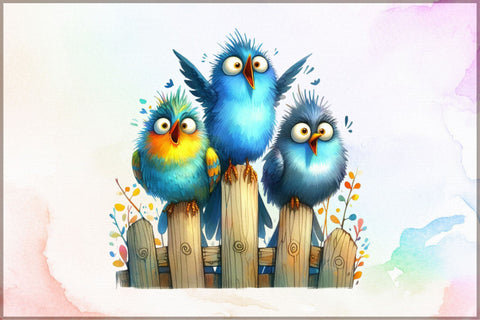 Funny Quirky Bird Sublimation Clipart Sublimation designartist 