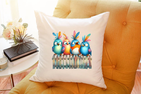 Funny Quirky Bird Sublimation Clipart Sublimation designartist 