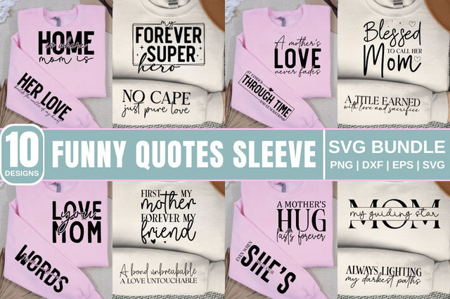 Funny Quotes SVG Design Bundle SVG Regulrcrative 