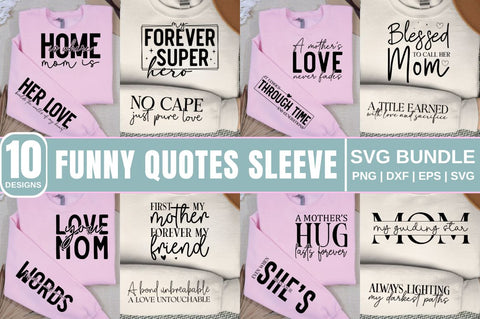 Funny Quotes SVG Design Bundle SVG Regulrcrative 