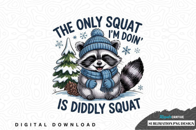 Funny raccoon sublimation design Sublimation Regulrcrative 