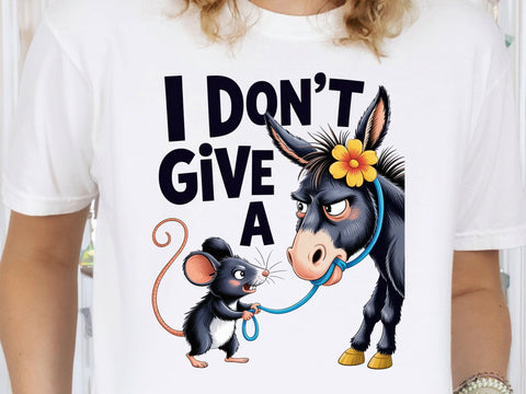 Funny Rat Donkey Sarcastic PNG: Humor Sublimation Design (Digital Download) SVG artprintfile 