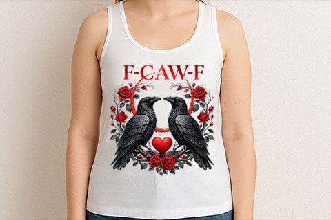 Funny Raven Valentine Gothic PNG SVG BillahCrafts 
