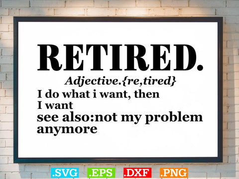Funny Retired Definition Shirt, Police Svg, Back the Blue Svg, Thin Blue Line Svg, Police Officer Svg, Police Wife Svg, Distressed Flag SVG Creativeart88 