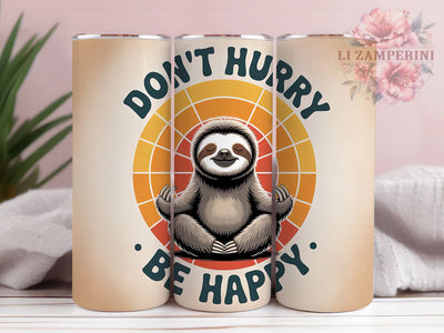 Funny Retro Sloth Yoga Quote Tumbler Wrap, Sublimation Design, Sloth Yoga Wrap, Retro Sloth Design, Funny Inspirational Quote, 20Oz Tumbler, Digital Download Sublimation Li Zamperini 