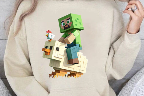 Funny Riding Chicken Png SVG Angelina750 