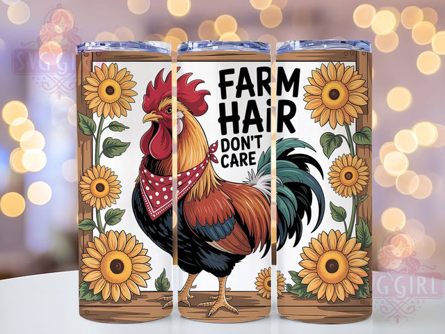 Funny Rustic Farmhouse Chicken Tumbler, Farmhouse Humor Tumbler, Rustic Chicken Wrap, Whimsical Farm Wrap, Cute Chicken Wrap, Sublimation Design, Trendy Gift Idea Sublimation SvggirlplusArt 
