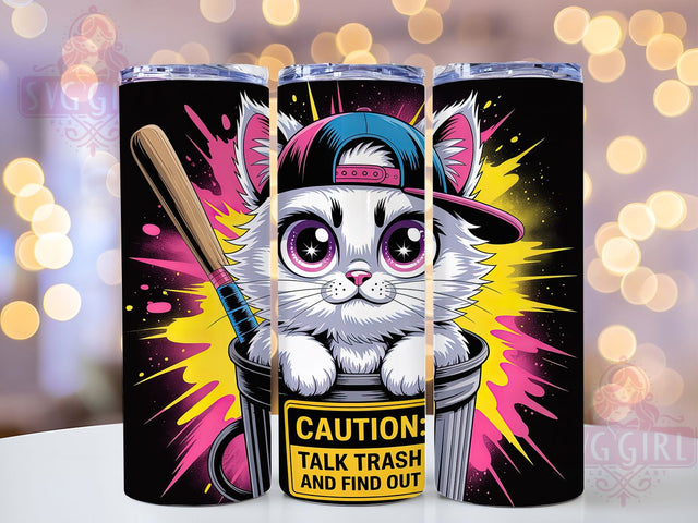 Funny Sarcastic Kitty Cat Tumbler, Sarcastic Kitty Cup, Humorous Cat Lover Gift, Cat Mom Sublimation Wrap, Playful Feline Drinkware, Quirky Cat Quote Tumbler, Animal Lover Funny Cup Sublimation SvggirlplusArt 