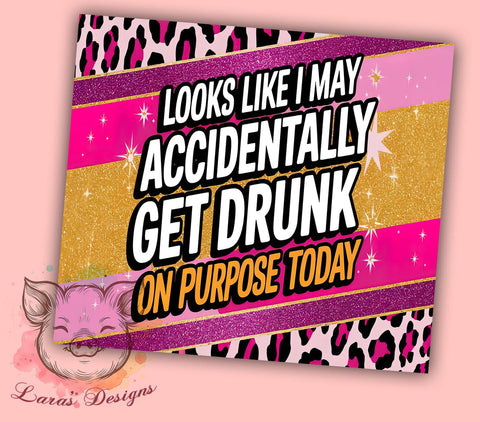 Funny Sarcastic Tumbler, Sarcastic Quote Design, Sublimation Wrap, 20oz Tumbler, Humor Gift, Snarky Tumbler, Daily Affirmations Tumbler Sublimation Lara' s Designs 