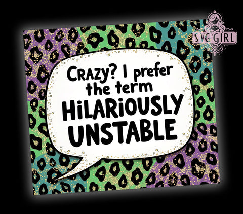 Funny Sarcastic Tumbler, Sassy Quote Design, 20oz Tumbler Wrap, Sublimation PNG, Digital Download, Gift for Friends, Humorous Tumbler Sublimation SvggirlplusArt 