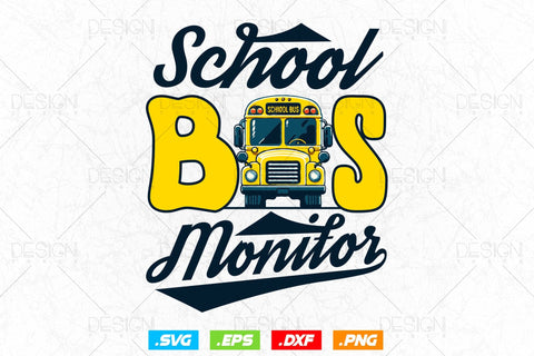 Funny School Bus Driver Svg Png, Father's Day Svg, School Bus svg, Birthday Gifts, School Bus Monitor Svg, SVG File for Cricut SVG DesignDestine 