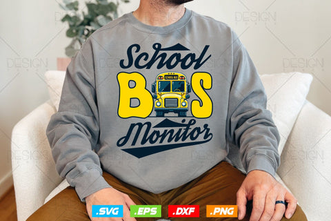 Funny School Bus Driver Svg Png, Father's Day Svg, School Bus svg, Birthday Gifts, School Bus Monitor Svg, SVG File for Cricut SVG DesignDestine 