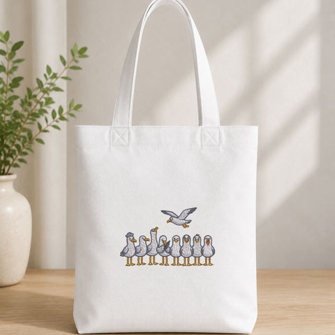 Funny Seagull Group Machine Embroidery Design – Coastal Bird Embroidery File, Beach Seagulls Pattern Embroidery/Applique DESIGNS PatternFeed8 