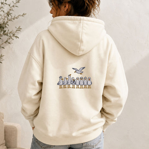 Funny Seagull Group Machine Embroidery Design – Coastal Bird Embroidery File, Beach Seagulls Pattern Embroidery/Applique DESIGNS PatternFeed8 