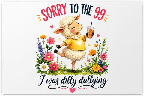 Funny Sheep PNG | Sorry To The 99 Christian PNG SVG BillahCrafts 