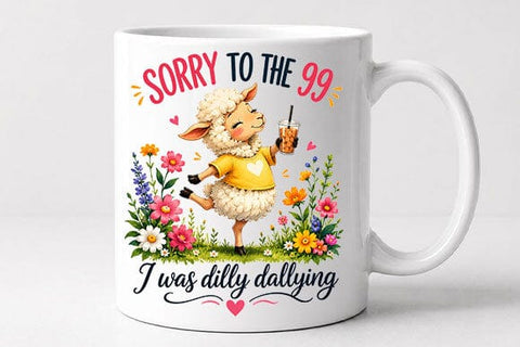Funny Sheep PNG | Sorry To The 99 Christian PNG SVG BillahCrafts 