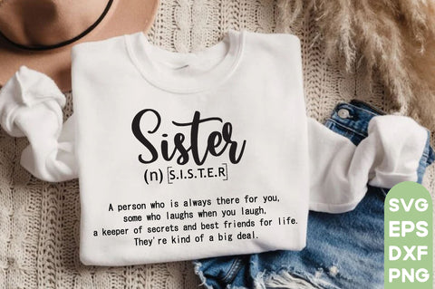 Funny Sister Definition SVG, Funny Sister, Funny Sister Svg, Funny Sister Quotes, Svg Design, SVG Bundle, Quotes Design, Motivational SVG Design,Inspirational SVG farhad farhad 