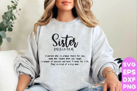 Funny Sister Definition SVG, Funny Sister, Funny Sister Svg, Funny Sister Quotes, Svg Design, SVG Bundle, Quotes Design, Motivational SVG Design,Inspirational SVG farhad farhad 