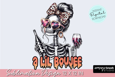 Funny Skeleton Sublimation, Skull Mom, Snarky Skeleton PNG Sublimation OrangeBrushStudio 