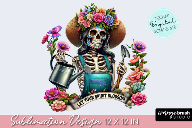 Funny Skeleton Sublimation, Snarky Skeleton Sarcastic Quote Sublimation OrangeBrushStudio 