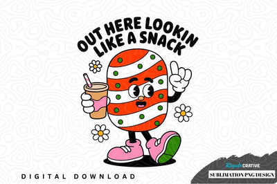 Funny snack character sublimation png design Sublimation Regulrcrative 