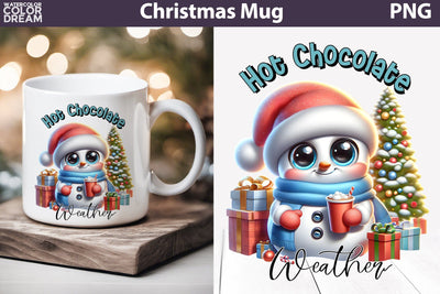 Funny Snowman Mug Sublimation | Christmas quotes Mug Sublimation WatercolorColorDream 