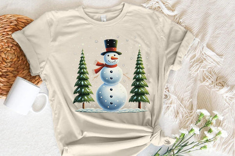 Funny Snowman Png SVG Angelina750 
