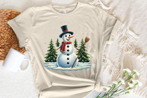 Funny Snowman Png SVG Angelina750 