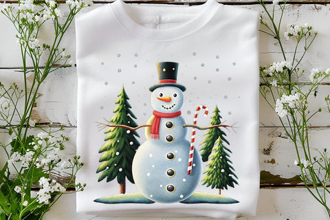 Funny Snowman Png SVG Angelina750 