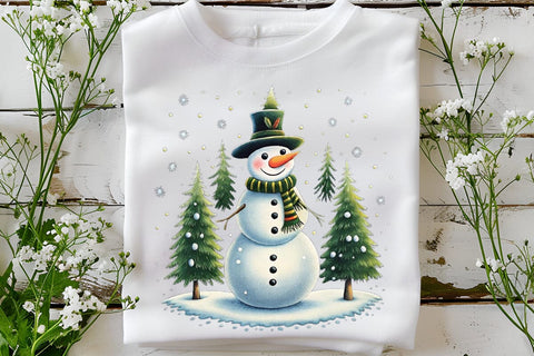 Funny Snowman Png SVG Angelina750 