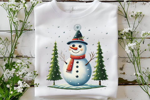 Funny Snowman Png SVG Angelina750 