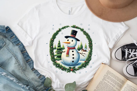 Funny Snowman Png SVG Angelina750 