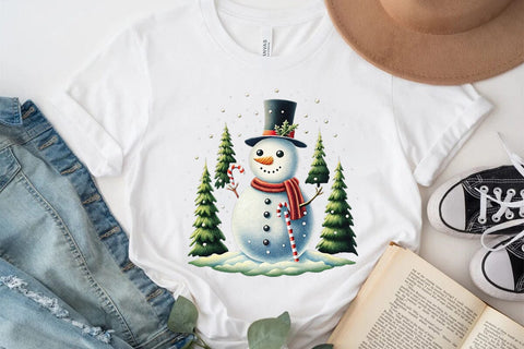 Funny Snowman Png SVG Angelina750 