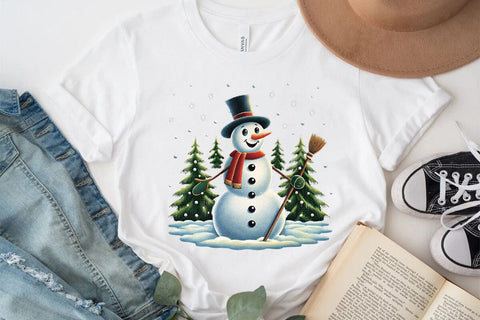 Funny Snowman Png SVG Angelina750 