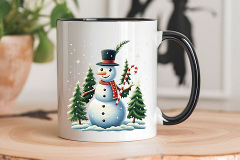 Funny Snowman Png SVG Angelina750 