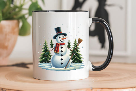 Funny Snowman Png SVG Angelina750 