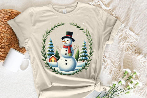 Funny Snowman Png SVG Angelina750 