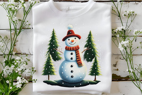 Funny Snowman Png SVG Angelina750 