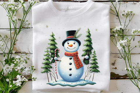 Funny Snowman Png SVG Angelina750 