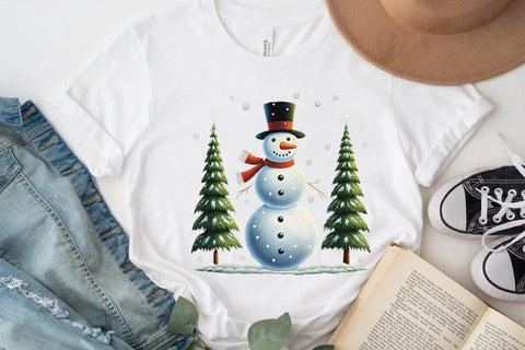 Funny Snowman Png SVG Angelina750 