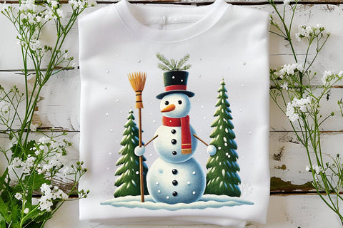 Funny Snowman Png SVG Angelina750 