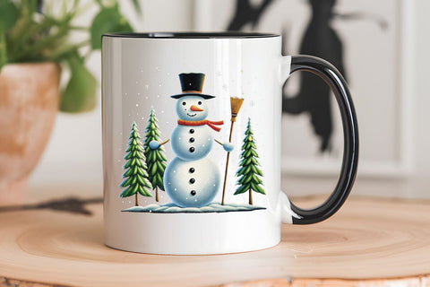 Funny Snowman Png SVG Angelina750 