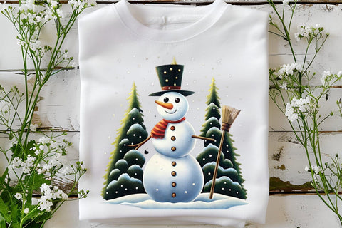 Funny Snowman Png SVG Angelina750 