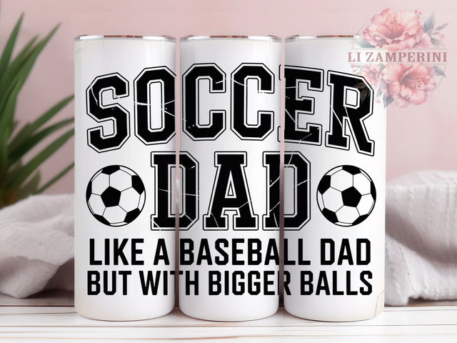 Funny Soccer Dad Coach Tumbler Wrap, Funny Sports Dad Wrap, 20oz Tumbler PNG, Soccer Sublimation Design, Sports Dad Gift Wrap, Soccer Coach Tumbler, Printable Soccer Wrap Sublimation Li Zamperini 