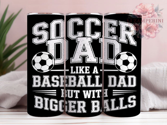 Funny Soccer Dad Coach Tumbler Wrap, Funny Sports Dad Wrap, 20oz Tumbler PNG, Soccer Sublimation Design, Sports Dad Gift Wrap, Soccer Coach Tumbler, Printable Soccer Wrap Sublimation Li Zamperini 