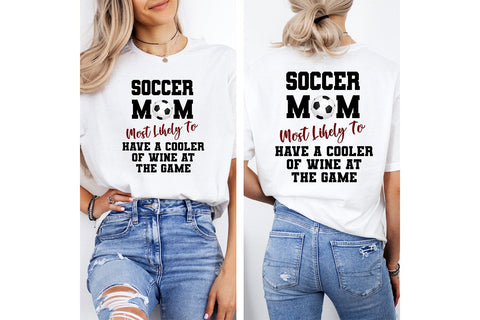 Funny Soccer Mom Sayings Bundle | 10 Digital Designs | PNG SVG EPS DXF PDF | Game Day Cut Files SVG Willow Paige Farms 